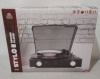 6 X BRAND NEW GPO STYLO II RETRO STYLE RUBBERISED RECORD PLAYER - ALL IN BLACK (SW508-C ) - 2