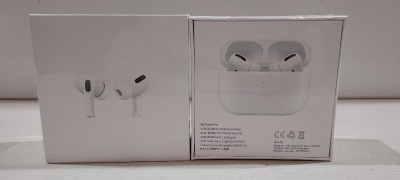 1 X BRAND NEW BOXED APPLE AIR PODS PRO - (FACTORY SEALED) MODEL-A2083 A2084 A2190 SN - GN3CW01BLKKT