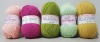 100 X BRAND NEW STYLE CRAFT KNITTING YARNS IN VARIOUS COLOURS IE SPRING SPARKLE, APRICOT SPARKLE, RASPBERRY AND SUGAR SNAP ETC IN VARIOUS SIZES IE APPROX 268 METRES AND 222 METRES ETC IN ONE BAG