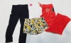 10 X PIECE BRAND NEW MIXED KIDS JUICY COUTURE CLOTHING LOT TO INCLUDE PINK DENIM JEANS - SILK LACE SHORTS - FLORAL SHORTS - PITCH BLACK PANTS - GREY DENIM JEANS ETC ALL IN VARIOUS SIZES