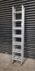 1 X 3 SECTION 21 STEP EXTENDABLE ALUMINIUM LADDER - 6M