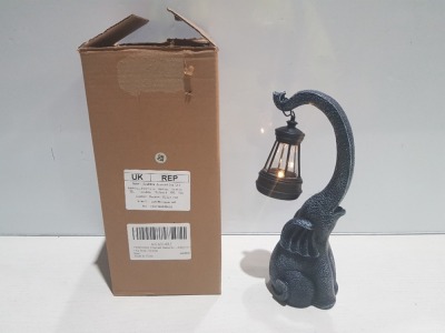 24 X BRAND NEW ELEPHANT STATUE WITH LIGHT