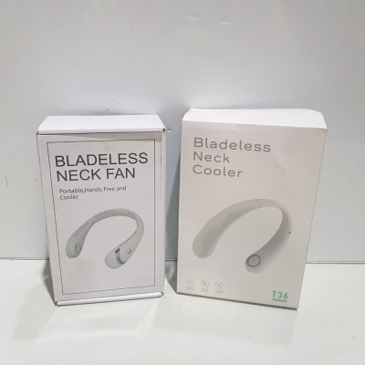 30 X BRAND NEW BLADELESS NECK COOLER - MODEL T36 - IN 2 BOXES