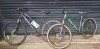 2 X CARRERA MOUNTAIN BIKES ONE BLACK IN SIZE 47CM WITH 18 GEARS,GREEN SIZE 47CM WITH 20 GEARS