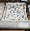 1 X BRAND NEW RUG - THINKRUGS RANGE ASPEN COLOUR IVORY/GREY IN SIZE 80 X 150 CM