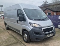 SILVER PEUGEOT BOXER 335 PROFESSIONAL L3, REG NO: LM16 ZTF, ENGINE SIZE: 2198CC, FIRST REGISTERED: 27/05/2016, WITH 2 KEYS, WITH V5, MOT UNTIL 28/12/2025, MILEAGE: 200,626, AIR CONDITIONING, SAT NAV
