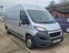 SILVER PEUGEOT BOXER 335 PROFESSIONAL L3, REG NO: LM16 ZTF, ENGINE SIZE: 2198CC, FIRST REGISTERED: 27/05/2016, WITH 2 KEYS, WITH V5, MOT UNTIL 28/12/2025, MILEAGE: 200,626, AIR CONDITIONING, SAT NAV