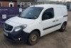 WHITE MERCEDES-BENZ CITAN 109 CDI BLUEEFFICIE, YL17JHU, 1461CC, 1ST REGISTERED 2017, 2 KEYS, WITH V5, MOT 10TH OCTOBER 25, 126795 MILES - 2