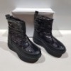 24 X BRAND NEW ANKLE MOON BOOTS IN COLOUR BLACK ALL IN SIZE IN 2 BOXES.