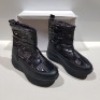24 X BRAND NEW ANKLE MOON BOOTS IN COLOUR BLACK ALL IN SIZE 5 IN 2 BOXES.