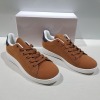 24 X BRAND NEW TRAINERS IN COLOUR CAMEL IN SIZE UK 7.5 IN TWO BOXES