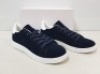 24 X BRAND NEW TRAINERS IN COLOUR NAVY IN SIZE UK 7 IN TWO BOXES