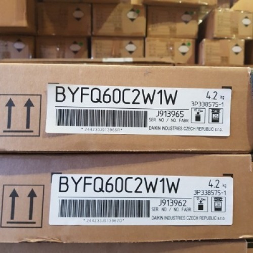 2 X BRAND NEW BOXED DAIKIN AIR CONDITIONING CASSETTE PANEL (BYFQ60C2W1W) RRP &pound; 290.30 PP - TOTAL RRP &pound; 580.60