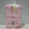 20 X BRAND NEW LOLLIPOP LANE BABY NEST - BABY BLANKET/NAPPY CHANGE QUILT IN PINK/WHITE IN ONE TRAY ( TRAYS NOT INCLUDED)