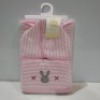 20 X BRAND NEW LOLLIPOP LANE BABY NEST - BABY BLANKET/NAPPY CHANGE QUILT IN PINK/WHITE IN ONE TRAY ( TRAYS NOT INCLUDED)