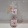 22 X BRAND NEW LOLLIPOP LANE BABY GIFT SETS IN COLOUR PINK/GREY INCLUDES 3 EMBROIDED VESTS IN 1 TRAY (TRAY NOT INCLUDED)