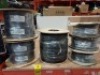 2 X BRAND NEW 1.5 MM 4 CORE SY PROTECTED CABLE FLEX ( SY-JZ-4 1.5 MM ) - 100 METER REEL / 1 X BRAND NEW 1.5 MM STANDARD 4 CORE CABLE ( TS IEC 60502-1) BLACK 100 METER REEL 3 X BRAND NEW 0.75 MM LAPP 2 CORE INDUSTRIAL CABLE ( CY-OZ - 2 X 0.75) SPECIA