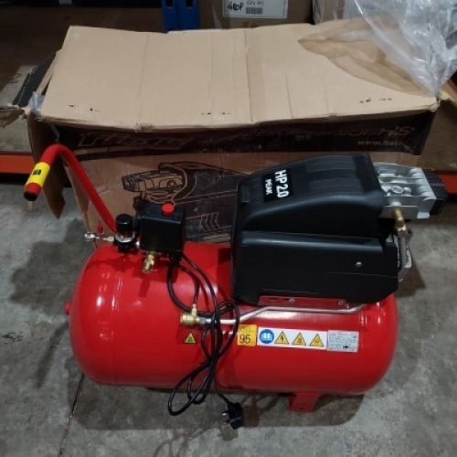 1 X BRAND NEW FIAC PROFFESIONAL 50 L COMPRESSOR - POWER : 2HP PEAK (11295000594) ( PLEASE NOTE THIS IS BRAND NEW BUT WHEELS ARE MISSING )