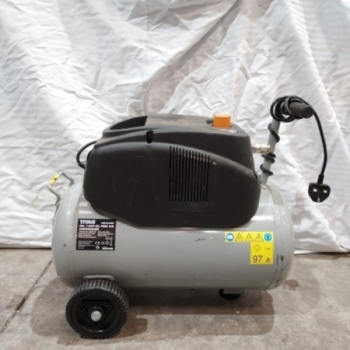 1 X TITAN 24 LT - 1.5 HP OIL FREE AIR COMPRESSOR (TTB797CPR)