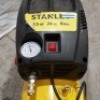 1 X STANLEY 24 LTR - 1.5 HP AIR COMPRESSOR (B6CC304SCR523 ) ( PLEASE NOTE NO WHEELS ) - 2