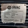 1 X JAVAC BULLDOG A2L VACUUM PUMP (VBD1622) - WITH POWER LEAD ( PLEASE NOTE SWITCH IS BROKEN - NEEDS REPLACING ) - 3