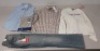 100 X MIXED ADULT CLOTHING LOT CONTAINING FRENCH CONNECTION JEANS IN BLUE IN SIZE 6 , VILA CLOTHING JEANS IN LIGHT BLUE IN SIZE 28 , YOUNG ELEGANCE TOP IN BROWN IN SIZE 18 , TOMMY HILFIGER SLEEVLESS TOP IN LIGNT BLUE IN SIZE MEDIUM , FRENCH CONNECTION LON