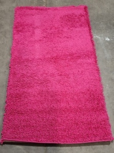 8 X BRAND NEW RUGS JAZZ SHAGGY HOT PINK RUG IN SIZE 80 X 150CM