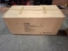 1 X BRAND NEW STUDIO GREY FABRIC DINING CHAIRS IN 1 BOX - 2
