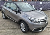 GREY/BLACK RENAULT CAPTUR DYNAMIQUE NAV DCI DIESEL 1461CC FIRST REGISTERED 21/3/2016 REG: MK16WMW MILEAGE : 70,350 MOT UNTIL 20/3/2025 2 KEYS WITH V5 CLIMATE CONTROL SAT NAV CRUISE CONTROL