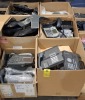 50+ MIXED OFFICE PHONE LOT CONTAINING SIEMENS OPENSTAGE 10 T PHONES , CISCO IP PHONES , POLYCOM SOUNDPOINT PHONES , CISCO IP CONFERENCE STATION ETC IN 6 BOXES