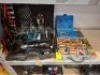 1 X GREENLEE GATOR BATTERY POWERED PIPE CRIMPER (MAP2L19RLSUK ) - INCLUDES VARIOUS SIZE GATOR ATTACHMENTS ( MAKITA BATTERYS AND CHARGER ) / ALSO TO INCLUDE 1 TRAY OF VARIOUS COPPER PRESS FITTINGS