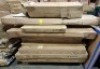 14 X PIECE MIXED FLAT PACK FURNITURE LOT TO INCLUDE ADDISON 9 CUBE UNIT - ATLANTA BED DOUBLE - DEVON DISPLAY UNIT - DOUBLE FABRIC OTTOMAN BED - LANCASTER 4 PIECE BEDROOM SET ETC ON 2 PALLETS (PLEASE NOTE CUSTOMER RETURNS SOME MAY ONLY BE PART BOXES)