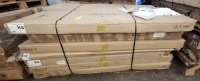 10 X PIECE MIXED FLAT PACK FURNITURE LOT TO INCLUDE HOME LIFE LANCASTER 3 PC SET IN GREY - LANCASTER 4 PC BEDROOM SET IN GREY - ETC (PLEASE NOTE CUSTOMER RETURNS SOME MAY ONLY BE PART BOXES)