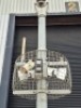 2 X V-CEPTOR MOBILE CCTV TOWERS. EACH WITH FOUR REDWALL MOTION DETECTORS - 60M RANGE, 360 DEGREE ROTATING PTZ FULL ZOOM CAMARAS WITH RAIN WIPER AND INFRA RED LIGHTING, MAGNA SPEAKER, EACH UNIT IS SUPPLIED WITH FOUR 12V 18HR BATTERIES, CRISTEC AUTOMATIC BA - 3