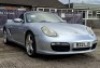 SILVER PORSCHE BOXSTER S, REG NO: B22 LJO, ENGINE SIZE: 3179CC, FIRST REGISTERED: 18/05/2006, WITH 2 KEYS, WITH V5, MOT UNTIL 02/05/2025, MILEAGE: 92078, CLIMATE CONTROL, CRUISE CONTROL, HEATED LEATHER SEATS, MANUAL, HAS FLAT BATTERY BUT WILL START WITH A