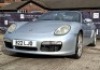 SILVER PORSCHE BOXSTER S, REG NO: B22 LJO, ENGINE SIZE: 3179CC, FIRST REGISTERED: 18/05/2006, WITH 2 KEYS, WITH V5, MOT UNTIL 02/05/2025, MILEAGE: 92078, CLIMATE CONTROL, CRUISE CONTROL, HEATED LEATHER SEATS, MANUAL, HAS FLAT BATTERY BUT WILL START WITH A - 2
