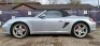 SILVER PORSCHE BOXSTER S, REG NO: B22 LJO, ENGINE SIZE: 3179CC, FIRST REGISTERED: 18/05/2006, WITH 2 KEYS, WITH V5, MOT UNTIL 02/05/2025, MILEAGE: 92078, CLIMATE CONTROL, CRUISE CONTROL, HEATED LEATHER SEATS, MANUAL, HAS FLAT BATTERY BUT WILL START WITH A - 18