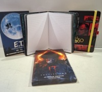 80 X BRAND NEW A5 PREMIUM NOTEBOOKS ie. THE GODFATHER, THE MATRIX, ET, IT IN 2 BOXES