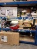 10 X MIXED KIDS TOY LOT CONTAINING 6 NPO FESR FOLDING SCOOTERS IN BLACK , TOMMY HAWK SKATEBOARD WITH HAWK DESIGN , RED PLASTIC SNOW SLEDGE , TOY LIFE DELUXE PLAY KITCHEN , TOOKYTOY GOUREMET KITCHEN SET