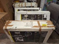 4 X EVERLAST HEAVY DUTY BASKETBALL STANDS IN 3 BOXES (NOTE CUSTOMER RETURNS)
