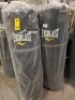 2 X BRAND NEW EVERLAST PUNCHING BAGS 50KG IN BLACK WITH HANGING CHAIN