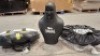 3 X MIXED LOT CONTAINING 2 TORPEDO PUNCHING BAGS AND ONE LONSDALE BOXING TRAINING TORSO