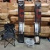 5 X MIXED FISHING LOT CONTAINING TWO FOLDABLE CHAIRS , TWO CHALLENGE XT FEEDER KITS AND ONE STUDIO PORTABLE CAMPING BBQ