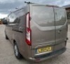 SILVER FORD TRANSIT CUSTOM 300, REG: L29FLY, 1995cc, DATE OF 1ST REGISTRATION 31/12/2019, 1 KEY, NO V5, MOT EXPIRED 30/12/2024, 69917 MILES, AIR CON, CRUISE CONTROL. 2 VAN VAULTS IN THE REAR. - 4