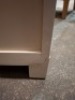 1 X DOUNE WOODEN TOP 2 DOOR 3 DRAWER SIDEBOARD IN TAUPE - WITH BOX - CRACK ON SIDE PANEL SEE PICTURES - CUSTOMER RETURNS - 3