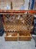 2 X STUDIO LARGE TRELLIS IN NATURAL OAK COLOUR IN SIZE 118CM HEIGHT , 30CM DEPTH, 60CM LENGTH