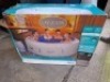1 X BESTWAY LAY-Z-SPA PORTABLE SPA CAPACITY OF 4-6 PEOPLE 77 X 26 INCHES ROUND