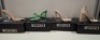 20 X BRAND NEW PAIRS OF ASSORTED MISSGUIDED WOMENS SHOES CONTAINING HIGH HEEL BLOCK BARELY THERE SANDALS IN SAND , STRAPPY RING DETAIL HEELED SANDAL IN GREEN , SQUARE TOE PERSPEX HIGH HEEL MULES IN SAND , PERSPEX COURT SHOE IN CLEAR ETC IN MIXED SIZES 3 A