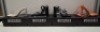 20 X BRAND NEW PAIRS OF ASSORTED MISSGUIDED WOMENS SHOES CONTAINING BLOCK HEEL TIE UP SANDALS IN BLACK , SQUARE TOE TIE UP HEELED SANDALS IN ORANGE , BARELY THERE LOW HEEL - FAUX LEATHER IN BLACK , PERSPEX SQUARE TOE WEDGE HEEL IN NUDE ETC ALL IN SIZE 4 (