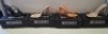 20 X BRAND NEW PAIRS OF ASSORTED MISSGUIDED WOMENS SHOES CONTAINING SQUARE TOE HIGH HEEL UP SANDALS IN SAND , POINTED TOE BARELY THERE PATENT IN BLACK , STRAPPY RING DETAIL HEELED SANDAL IN ORANGE , HIGH HEEL BLOCK BARELY THERE SANDALS IN SAND ETC ALL IN 
